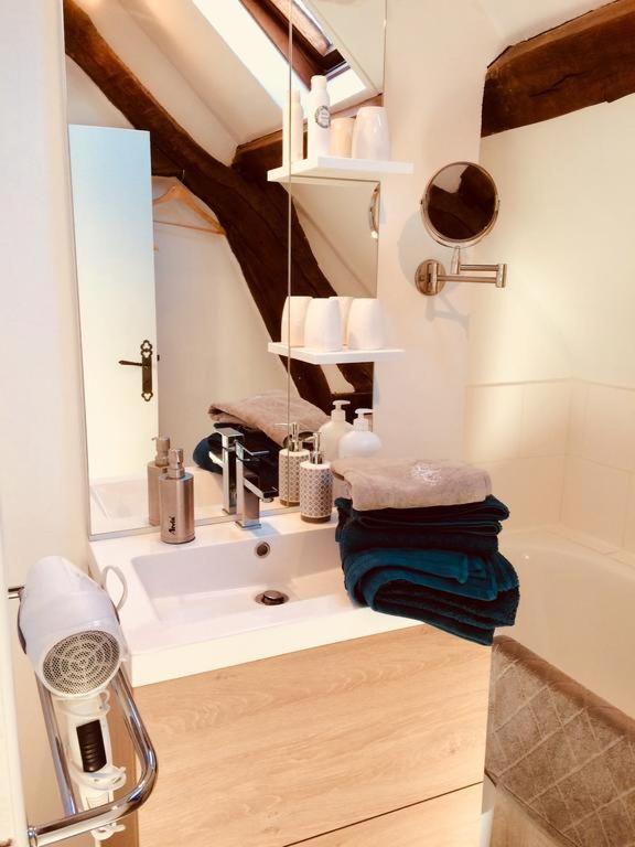 翁弗勒尔Les 4 Lions Duplex Chic Et Charme公寓 外观 照片