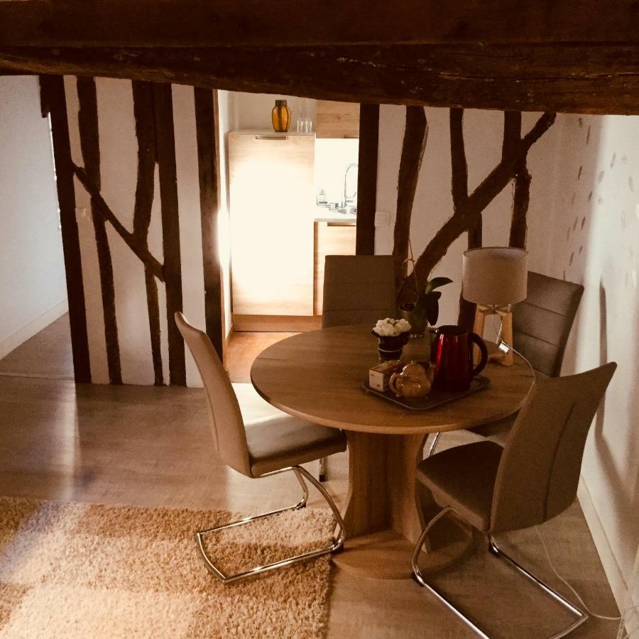 翁弗勒尔Les 4 Lions Duplex Chic Et Charme公寓 外观 照片