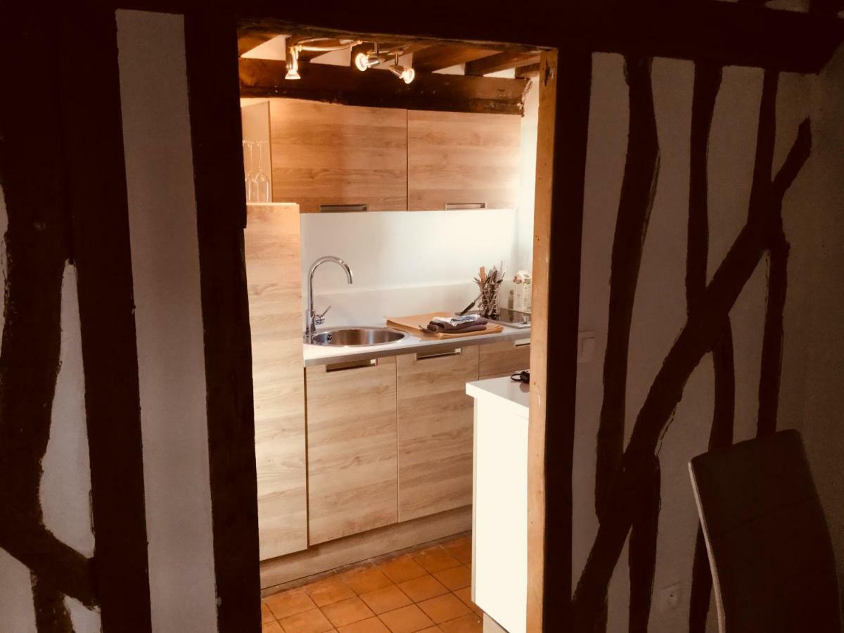 翁弗勒尔Les 4 Lions Duplex Chic Et Charme公寓 外观 照片